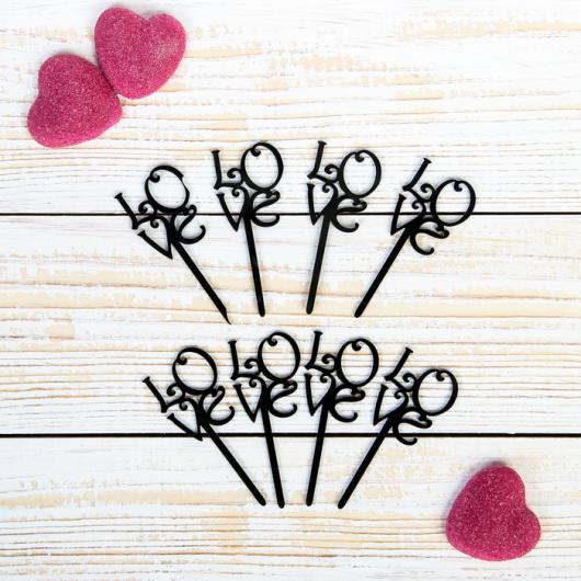 Топпер на пирожное 