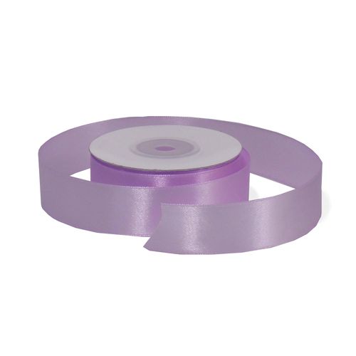 Лента атласная 2,5 см светло сиреневая 080