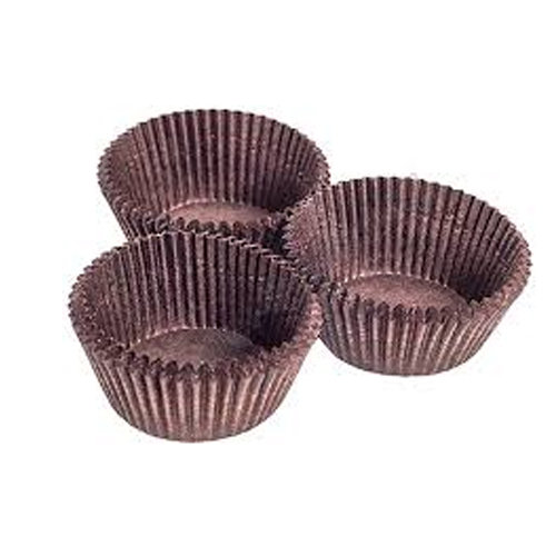 Тарталетка под конфеты 3,5 см* 2 см коричневая 1000шт