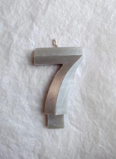 Свеча для торта восковая 